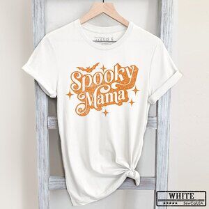 Spooky Mama, Halloween Graphic Tee, Halloween Graphic Shirt, Halloween Shirt
